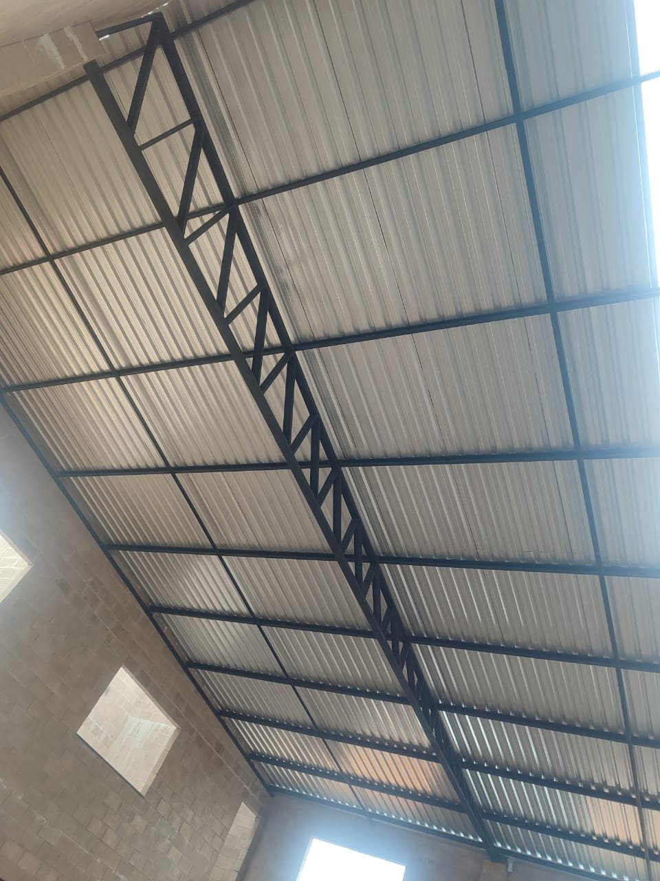 Projeto de estrutura da Serralheria W.E